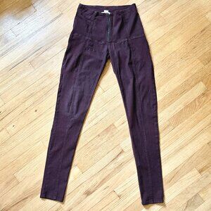 Prairie Underground Women's Denim Girdle Pants - Size M (8-10) - Purple